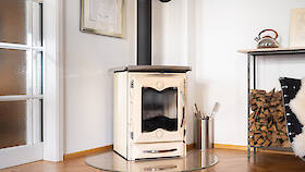 Kaminofen mit Kochfeld