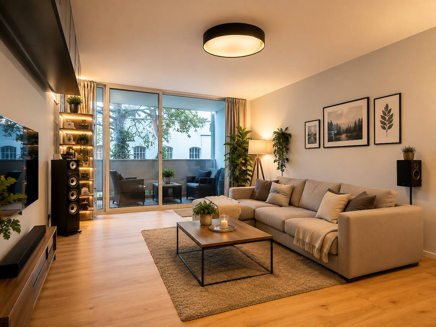 Wohnzimmer Möblierungsvorschlag