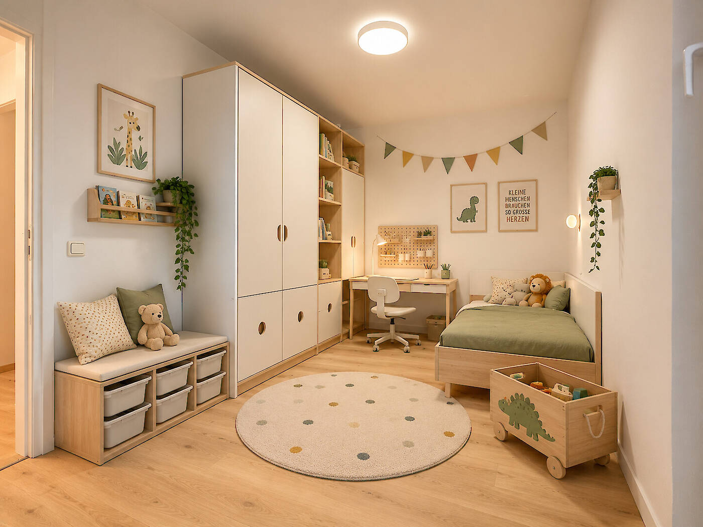 Kinderzimmer Möblierungsvorschlag