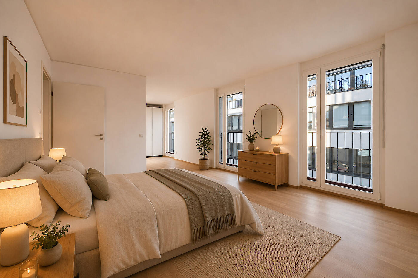 Schlafzimmer Möblierungsvorschlag