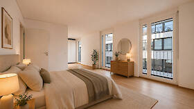 Schlafzimmer Möblierungsvorschlag