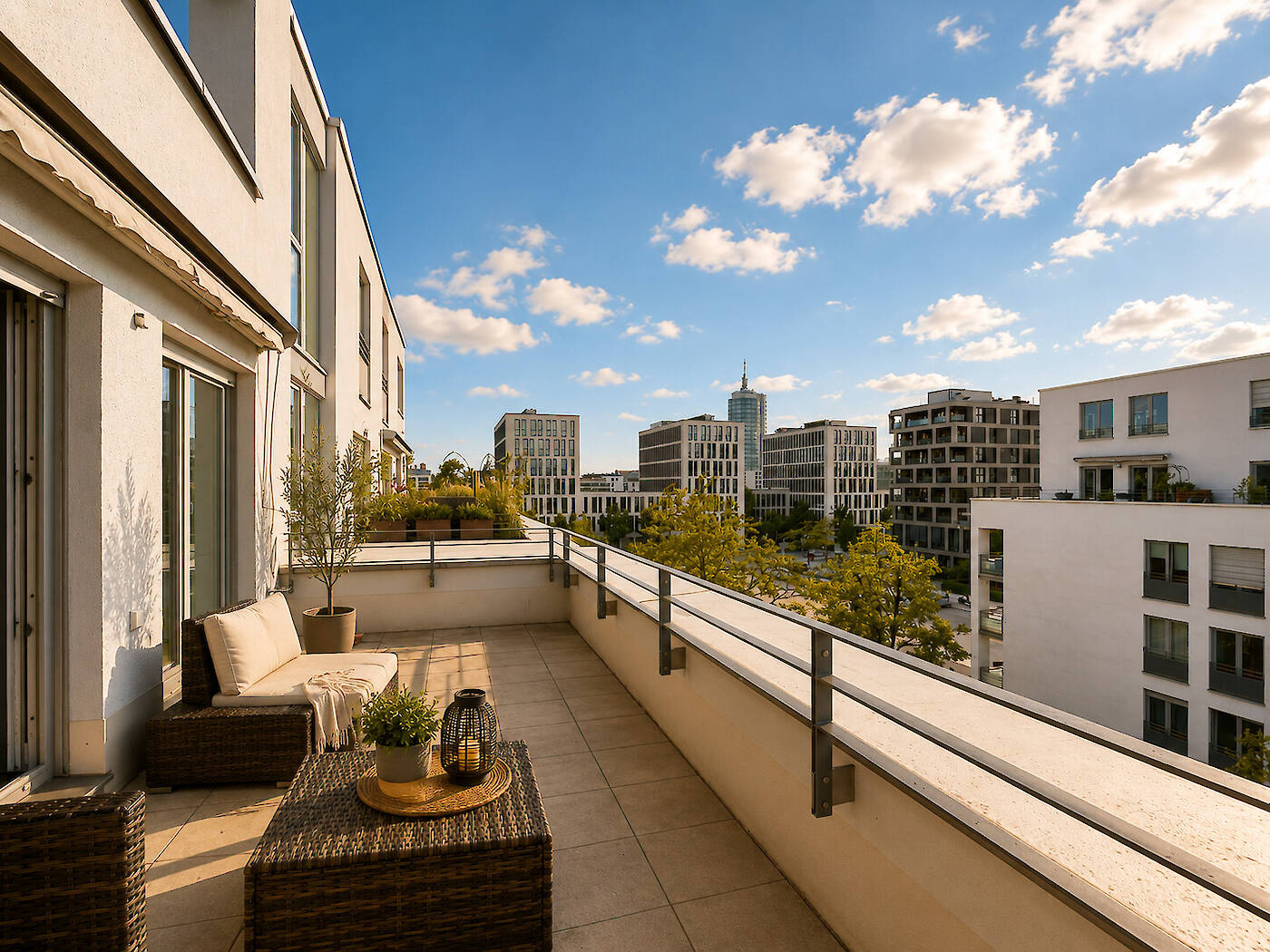 Westdachterrasse