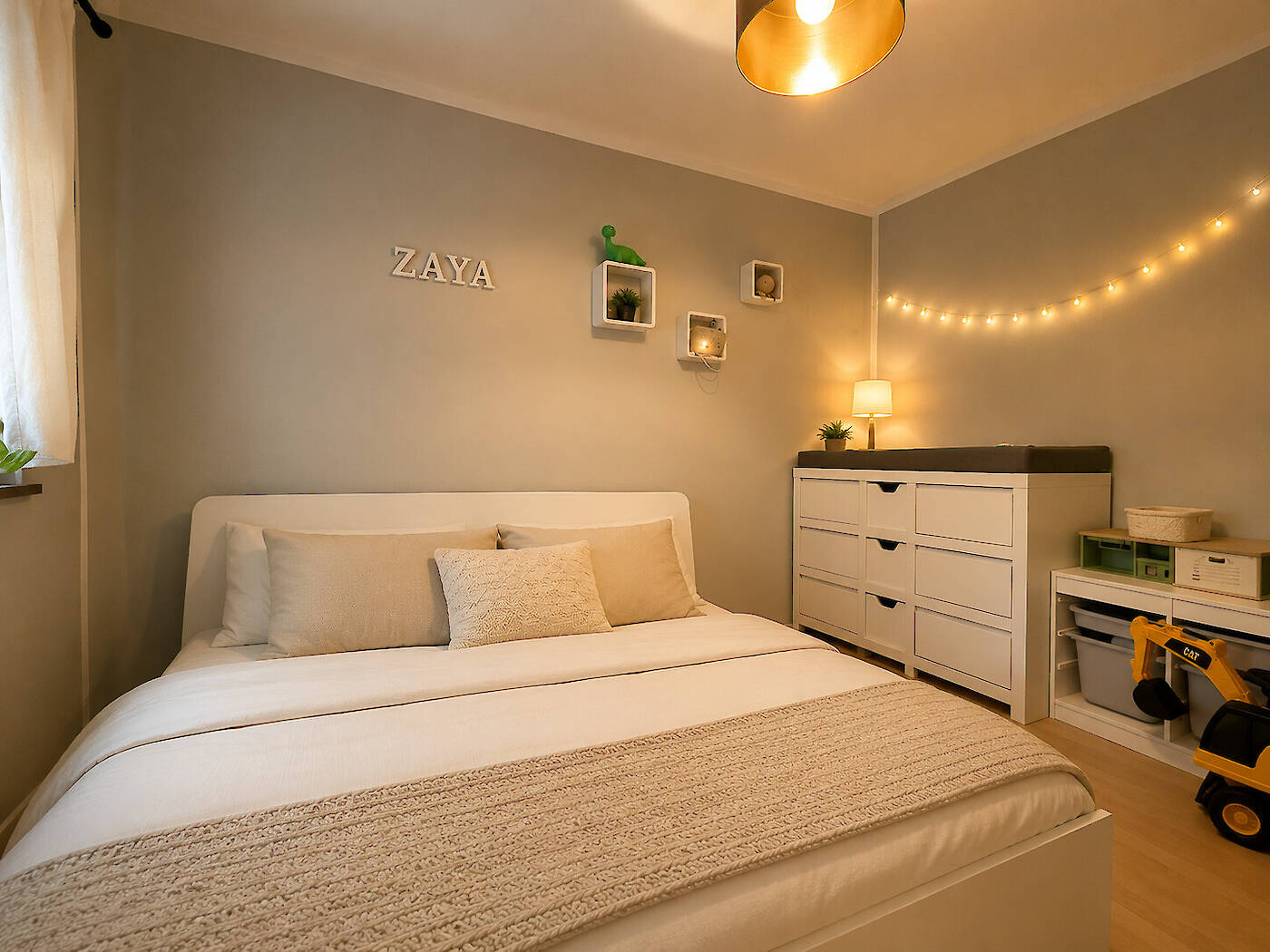 Schlafzimmer Möblierungsbeispiel