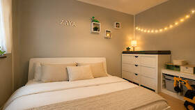 Schlafzimmer Möblierungsbeispiel