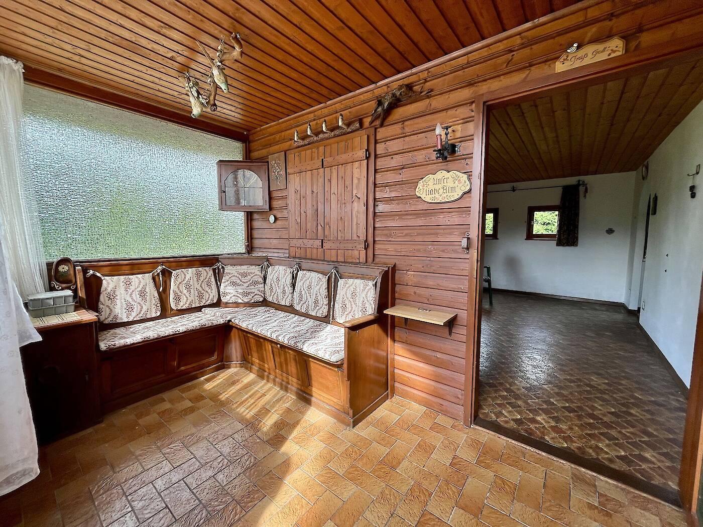 Vorraum Gartenhaus
